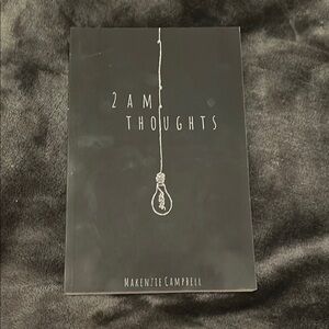 Black Coffee Table Book - 2 AM Thoughts